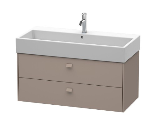 Тумба базальт матовый 98,4 см Duravit Brioso BR415604343