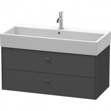 Тумба графит матовый 98,4 см Duravit Brioso BR415604949