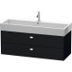 Тумба черный дуб 118,4 см Duravit Brioso BR415701016