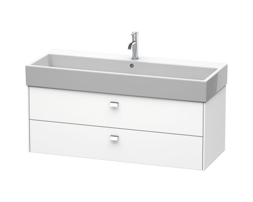 Тумба белый матовый 118,4 см Duravit Brioso BR415701018