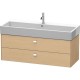 Тумба дуб 118,4 см Duravit Brioso BR415701030