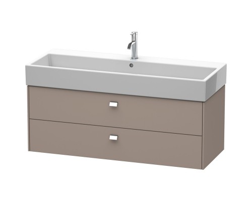 Тумба базальт матовый 118,4 см Duravit Brioso BR415701043