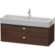 Тумба каштан 118,4 см Duravit Brioso BR415701053