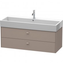 Тумба базальт матовый 118,4 см Duravit Brioso BR415704343