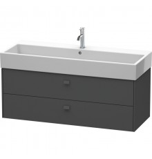 Тумба графит матовый 118,4 см Duravit Brioso BR415704949