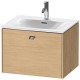 Тумба дуб 62 см Duravit Brioso BR421001030