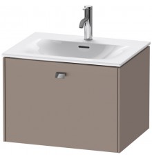 Тумба базальт матовый 62 см Duravit Brioso BR421001043