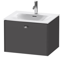 Тумба графит матовый 62 см Duravit Brioso BR421001049