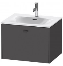 Тумба графит матовый 62 см Duravit Brioso BR421004949