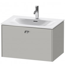 Тумба бетонно-серый матовый 72 см Duravit Brioso BR421101007