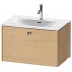 Тумба дуб 72 см Duravit Brioso BR421101030