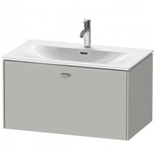 Тумба бетонно-серый матовый 82 см Duravit Brioso BR421200707