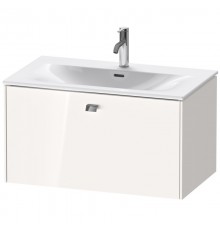 Тумба белый глянец 82 см Duravit Brioso BR421201022