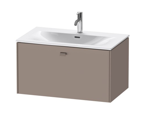 Тумба базальт матовый 82 см Duravit Brioso BR421204343