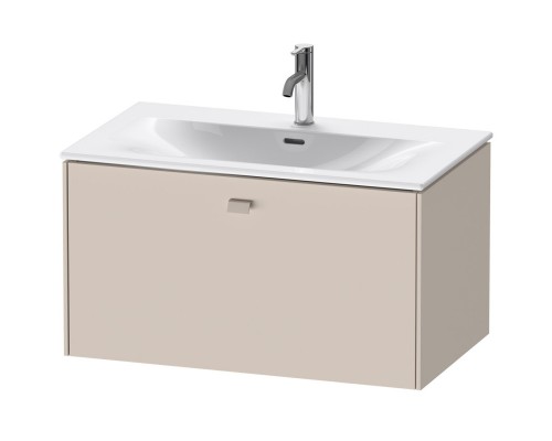 Тумба тауп матовый 82 см Duravit Brioso BR421209191