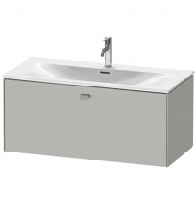 Тумба бетонно-серый матовый 102 см Duravit Brioso BR421300707