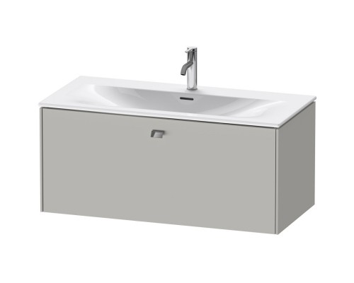 Тумба бетонно-серый матовый 102 см Duravit Brioso BR421301007