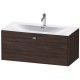 Тумба каштан 102 см Duravit Brioso BR421301053