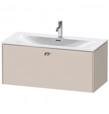 Тумба тауп матовый 102 см Duravit Brioso BR421301091