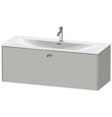 Тумба бетонно-серый матовый 122 см Duravit Brioso BR421401007