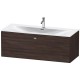 Тумба каштан 122 см Duravit Brioso BR421401053