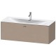 Тумба лен 122 см Duravit Brioso BR421401075