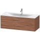 Тумба орех 122 см Duravit Brioso BR421401079