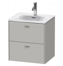 Тумба бетонно-серый матовый 52 см Duravit Brioso BR430900707