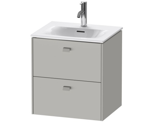 Тумба бетонно-серый матовый 52 см Duravit Brioso BR430900707