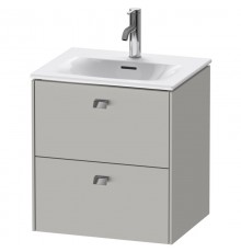 Тумба бетонно-серый матовый 52 см Duravit Brioso BR430901007