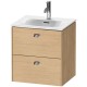 Тумба дуб 52 см Duravit Brioso BR430901030