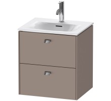 Тумба базальт матовый 52 см Duravit Brioso BR430901043