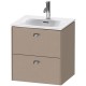 Тумба лен 52 см Duravit Brioso BR430901075