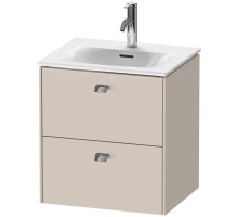 Тумба тауп матовый 52 см Duravit Brioso BR430901091