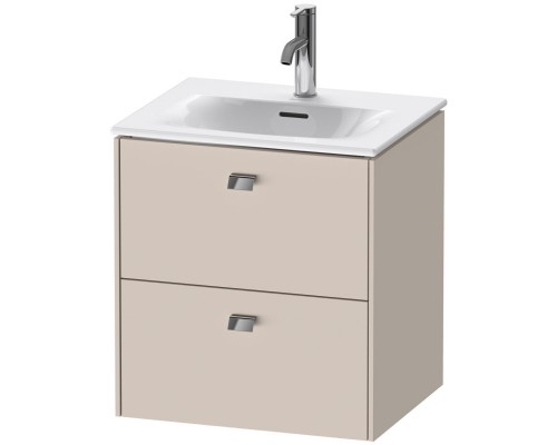 Тумба тауп матовый 52 см Duravit Brioso BR430901091