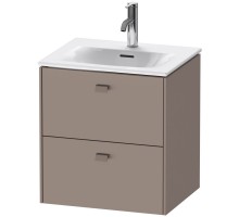 Тумба базальт матовый 52 см Duravit Brioso BR430904343