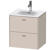 Тумба тауп матовый 52 см Duravit Brioso BR430909191