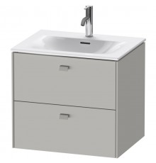 Тумба бетонно-серый матовый 62 см Duravit Brioso BR431000707