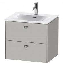 Тумба бетонно-серый матовый 62 см Duravit Brioso BR431001007