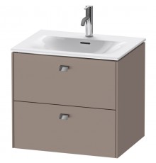 Тумба базальт матовый 62 см Duravit Brioso BR431001043