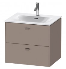 Тумба базальт матовый 62 см Duravit Brioso BR431004343