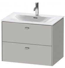 Тумба бетонно-серый матовый 72 см Duravit Brioso BR431100707