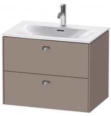 Тумба базальт матовый 72 см Duravit Brioso BR431101043