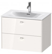 Тумба белый глянец 72 см Duravit Brioso BR431102222