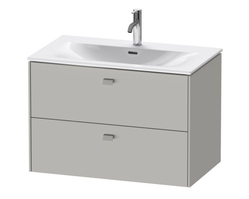 Тумба бетонно-серый матовый 82 см Duravit Brioso BR431200707