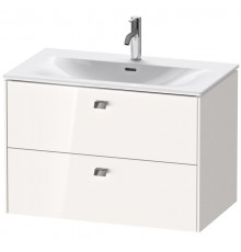 Тумба белый глянец 82 см Duravit Brioso BR431201022