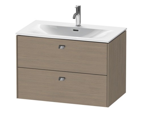 Тумба серый дуб 82 см Duravit Brioso BR431201035