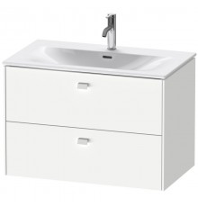 Тумба белый матовый 82 см Duravit Brioso BR431201818