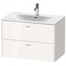Тумба белый глянец 82 см Duravit Brioso BR431202222