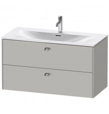 Тумба бетонно-серый матовый 102 см Duravit Brioso BR431301007